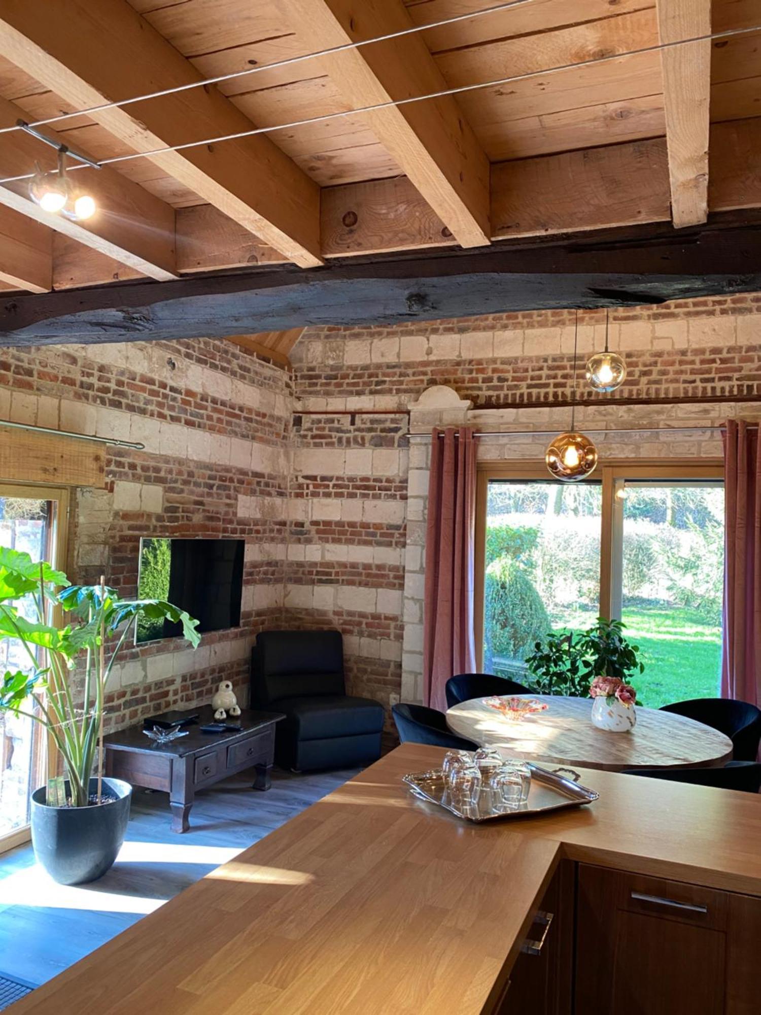 Enquin-les-Mines La Ferme Des Templiers De Flechinelle Bed & Breakfast エクステリア 写真